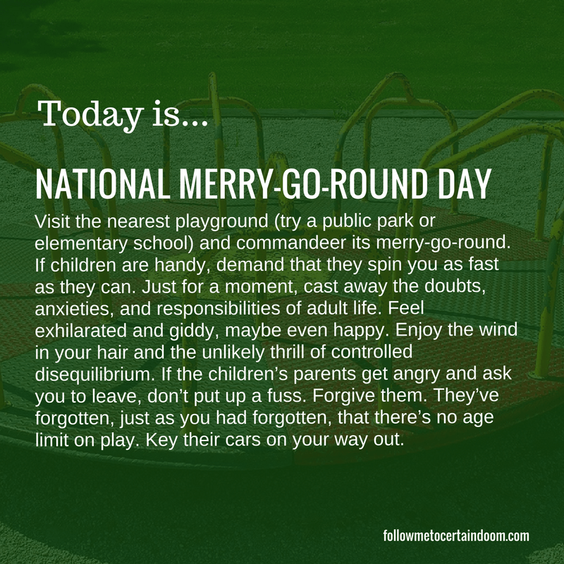 0725_National Merry Go Round Day